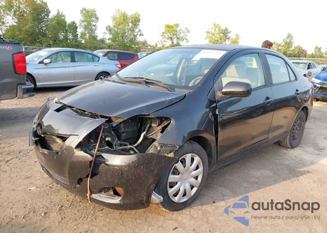 2010 Toyota Yaris из США, поврежденный, VIN JTDBT4K31A1394702
